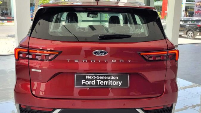 Thiết kế đuôi xe Ford Territory phiên bản Trend
