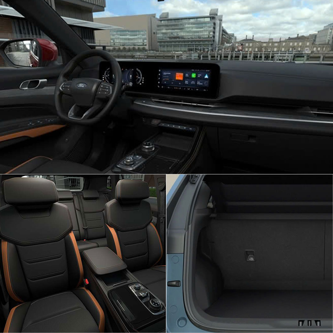 Thiết kế nội thất Ford Territory Titanium 2025