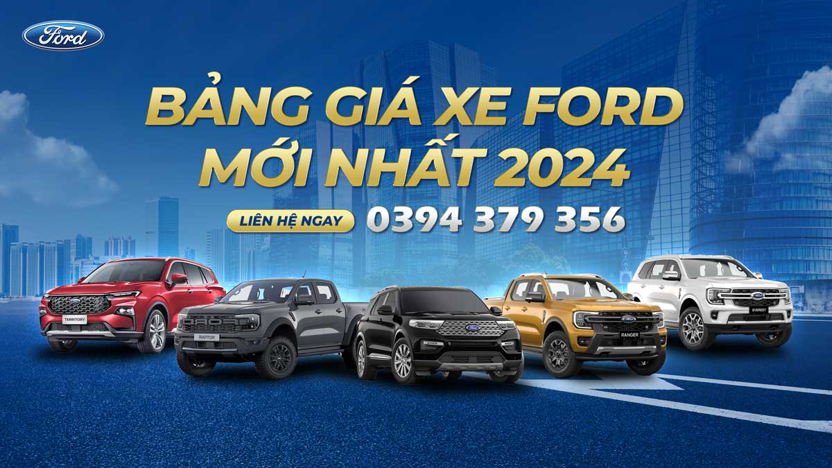 Bảng giá xe Ford 2024