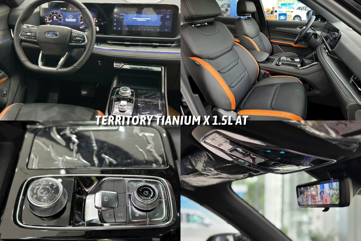 So Sánh Phiên Bản Ford Territory Titanium Và Titanium X 5