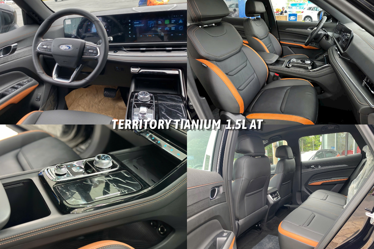 So Sánh Phiên Bản Ford Territory Titanium Và Titanium X 6