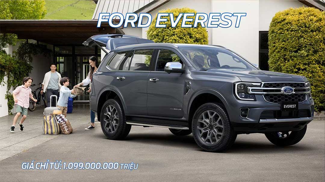 Giá xe Ford 7 chỗ - Ford Everest