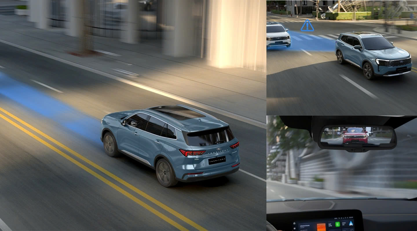 Tính năng an toàn trên Ford Territory 2025