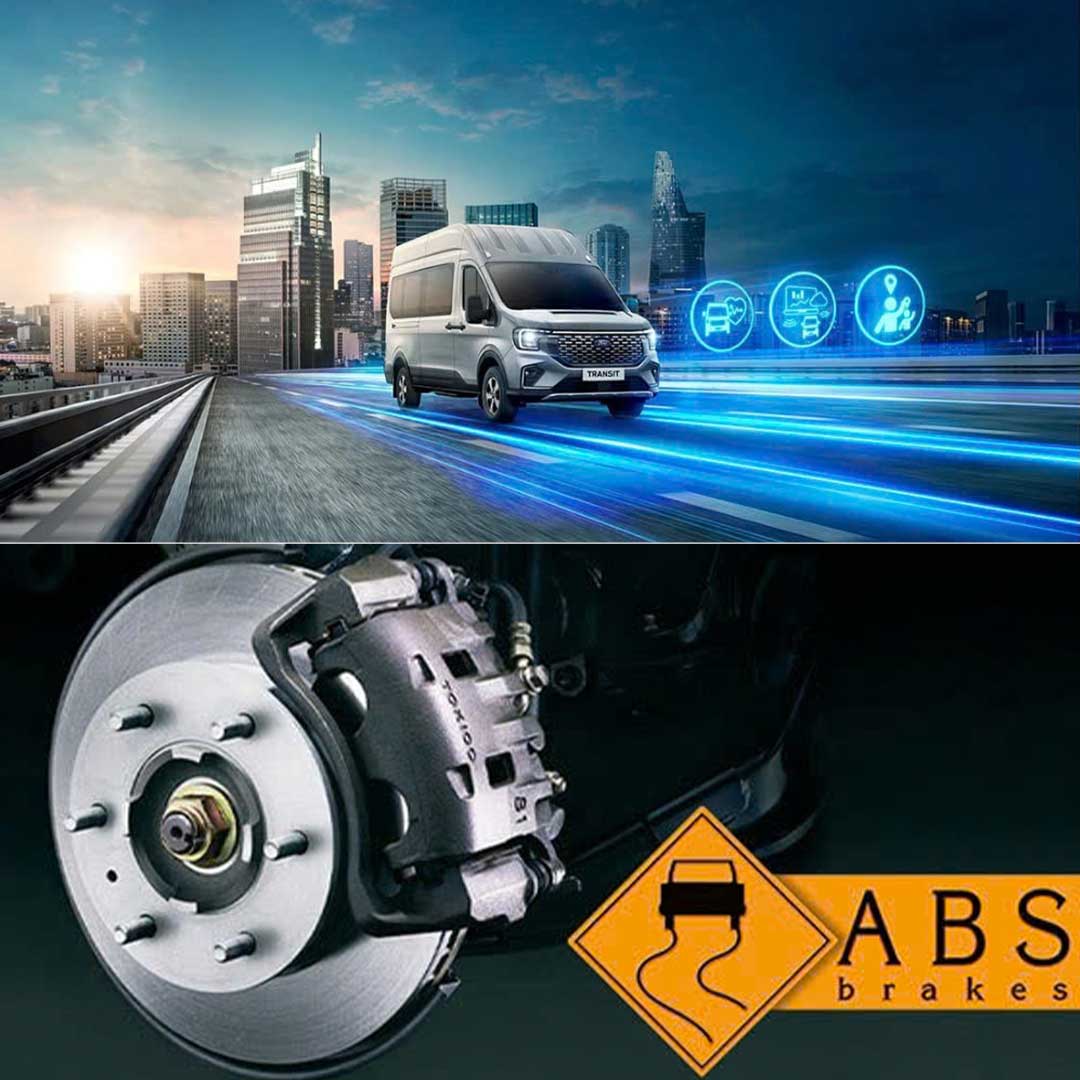 Trang bị an toàn trên xe 16 chỗ Ford Transit Premium